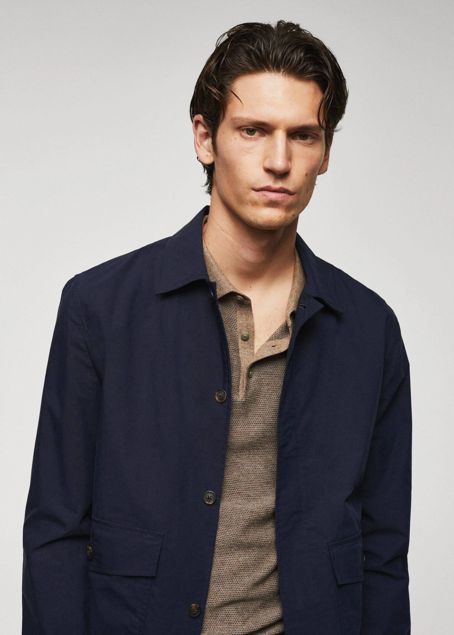 Veste Légère Coton Poches 6 Veste Légère Coton Poches – Image 4