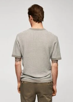 T-shirt 100 % Coton Structure Zigzag 12 T-shirt 100 % Coton Structure Zigzag -Vêtements Pascher 57052511 35 R