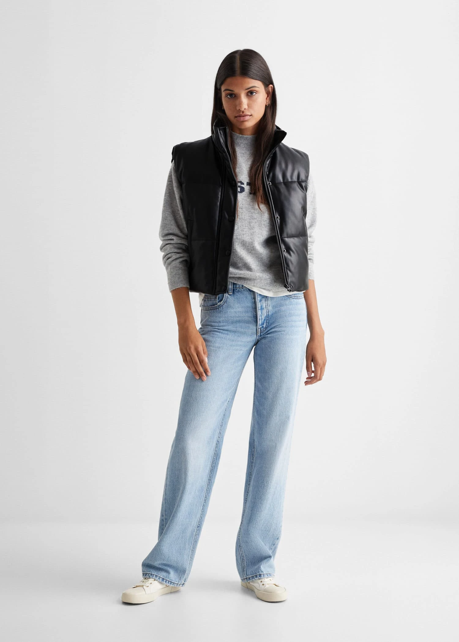 Gilet Effet Cuir 4 Gilet Effet Cuir – Image 2