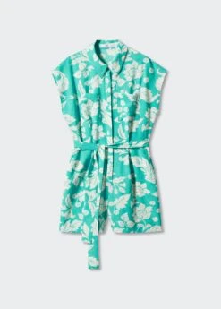 Combinaison En Imprimé Fleuri Nœud -Vêtements Pascher 57052882 46 B