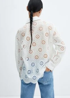 Chemise Détails Ajourés Broderies -Vêtements Pascher 57052887 01 R