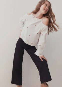 Blouse Coton à Ouverture -Vêtements Pascher 57052890 08 D5