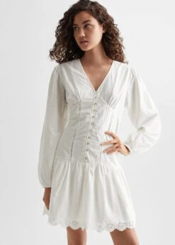 Robe Coton Boutonnée