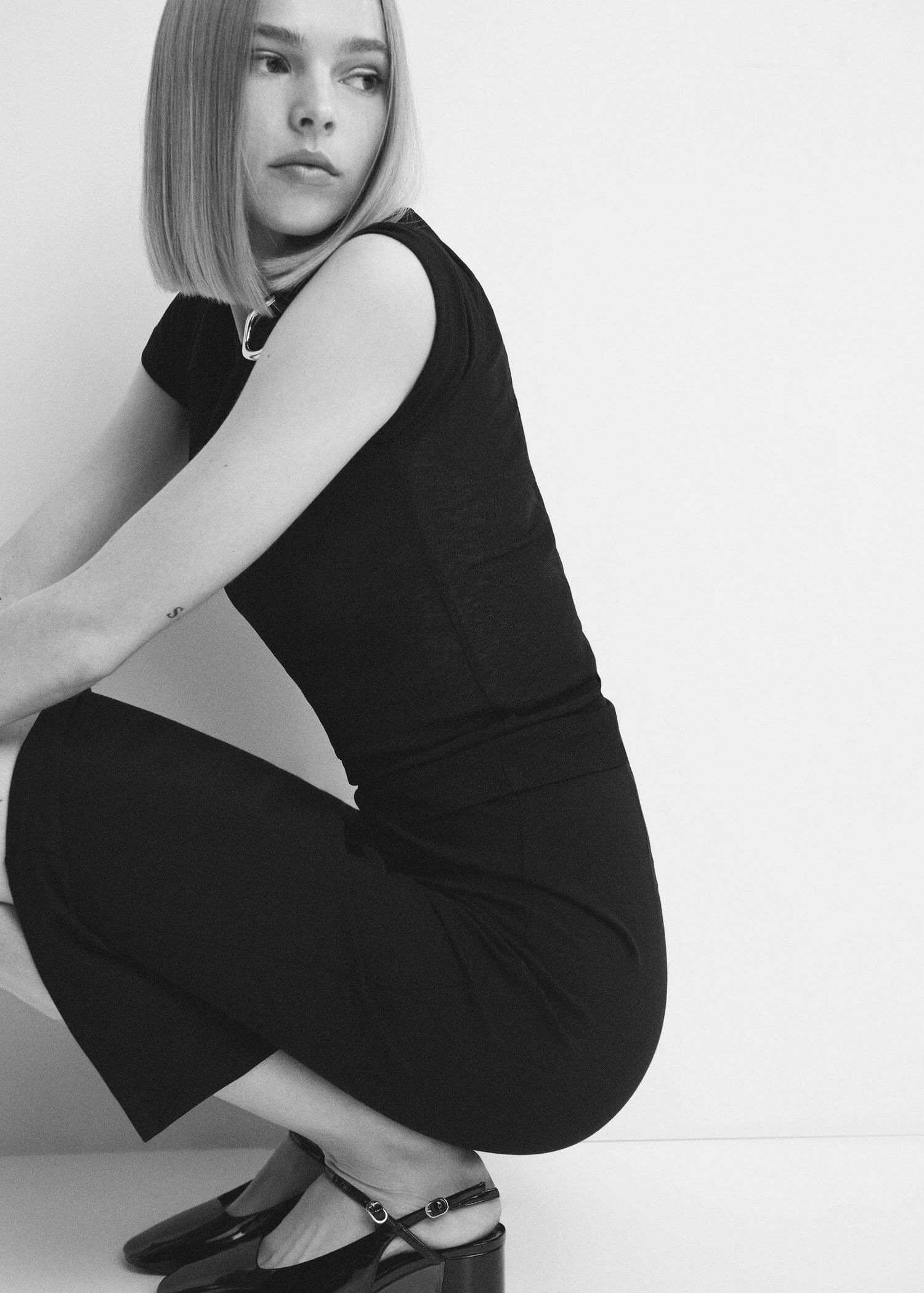 Jupe Crayon Fendue 7 Jupe Crayon Fendue – Image 5