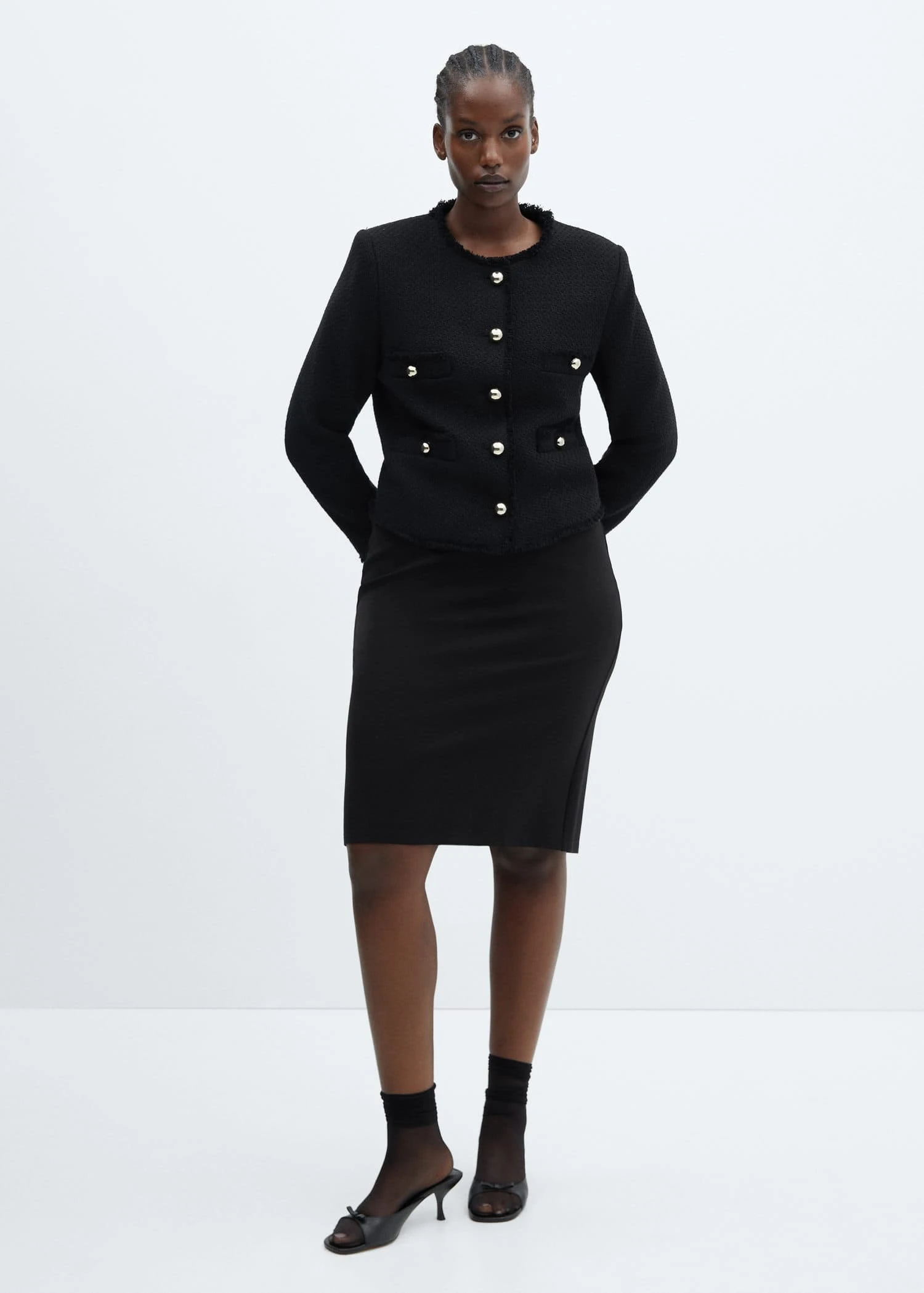 Jupe Crayon Fendue 8 Jupe Crayon Fendue – Image 6