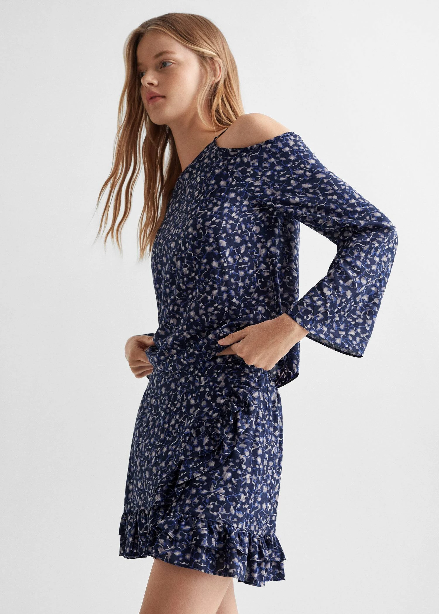 Jupe Fleurs Volants 3 Jupe Fleurs Volants