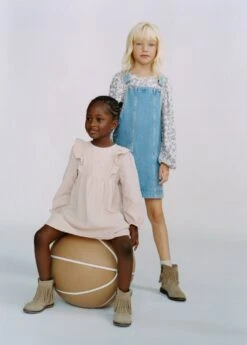 Robe Plumetis Volants