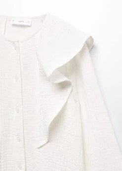 Blouse Coton à Volants -Vêtements Pascher 57054776 05 D8