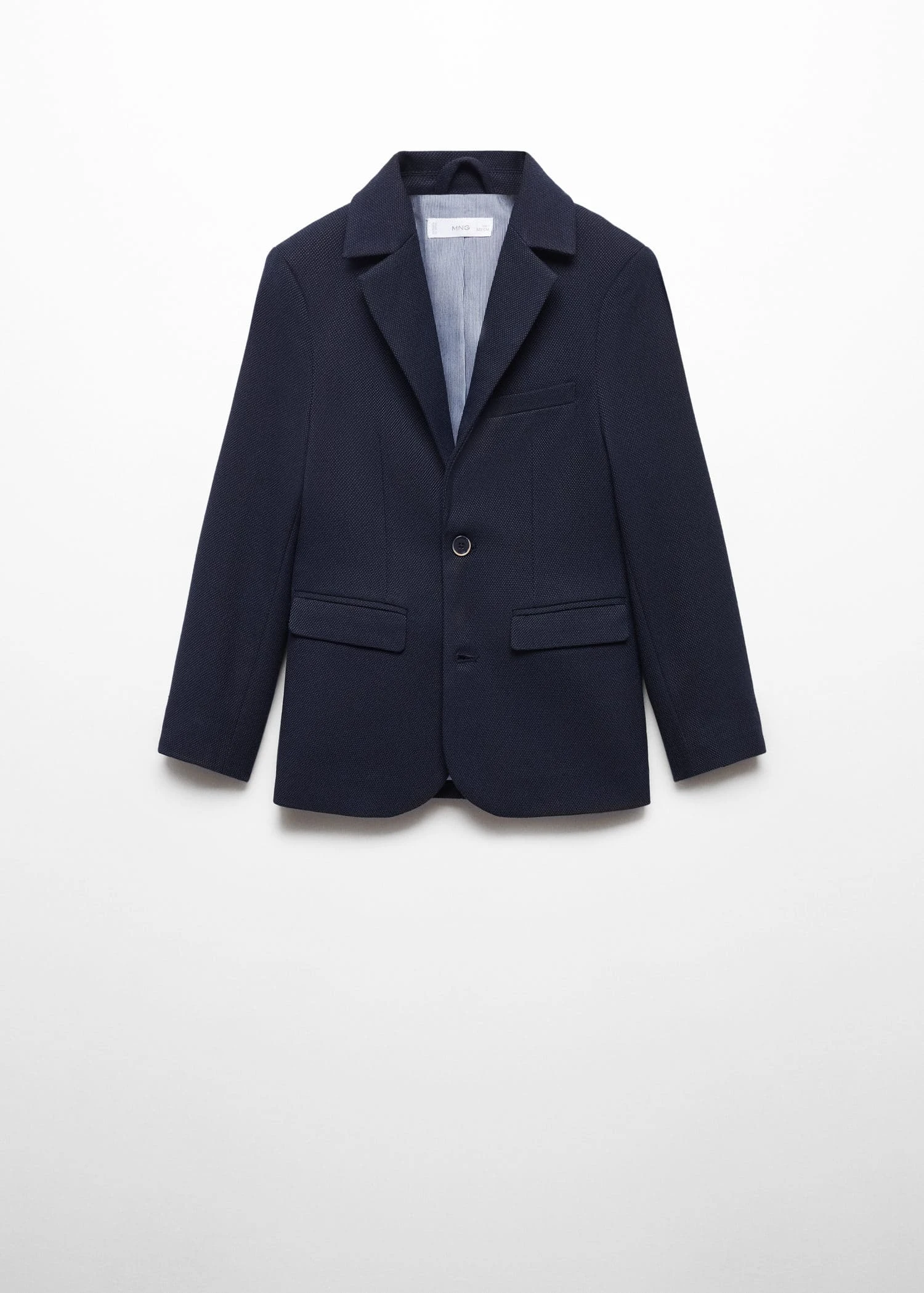 Veste De Costume Slim Fit Texturée 5 Veste De Costume Slim Fit Texturée – Image 3