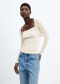 Lot T-shirt Et Boléro Coton