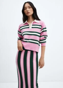 Jupe Maille Rayures -Vêtements Pascher 57055811 85 D1