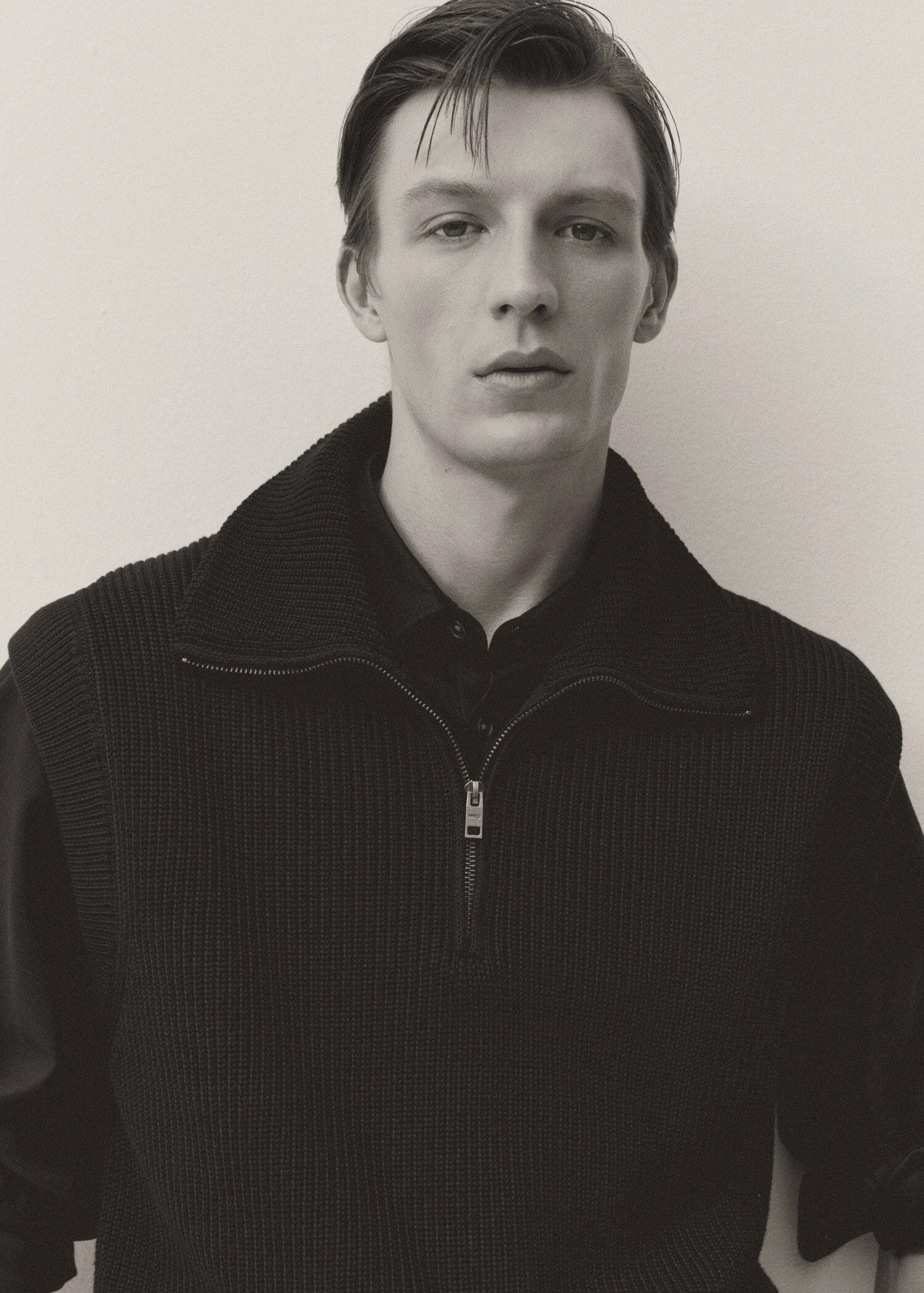 Gilet Col Montant Fermeture Éclair 8 Gilet Col Montant Fermeture Éclair – Image 6