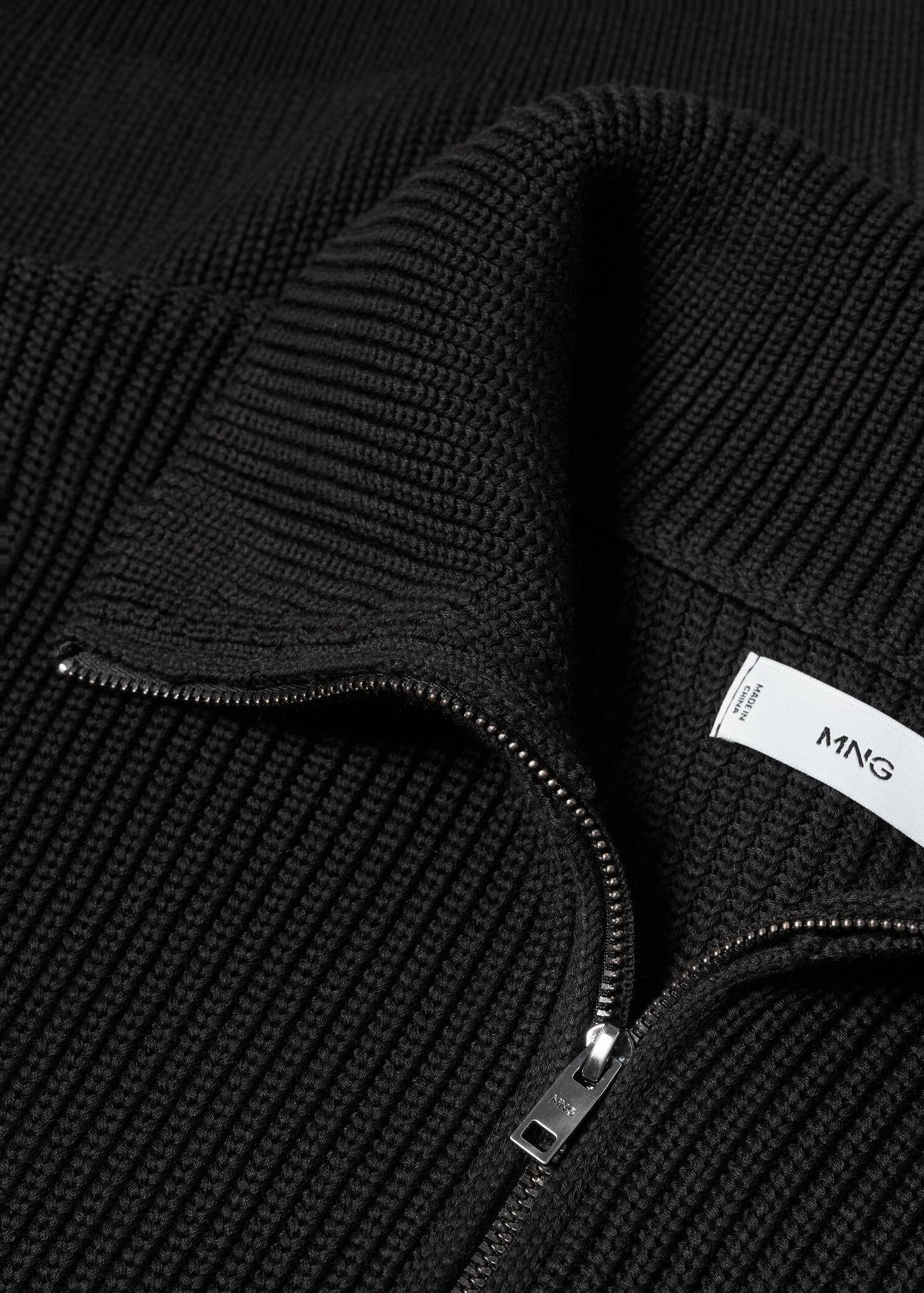 Gilet Col Montant Fermeture Éclair 9 Gilet Col Montant Fermeture Éclair – Image 7