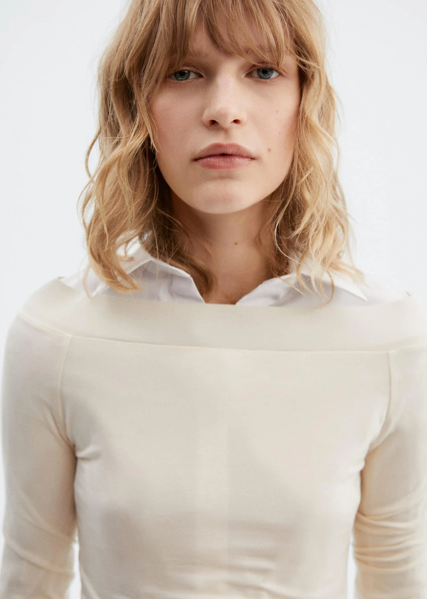 T-shirt Ajusté Col Bateau 5 T-shirt Ajusté Col Bateau – Image 3