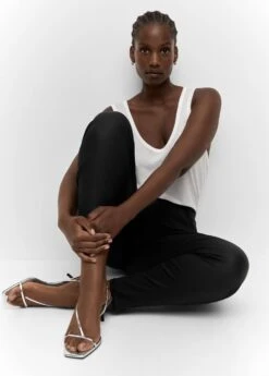 Jean Skinny Taille Haute Enduit -Vêtements Pascher 57056711 99 D4