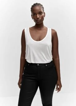 Jean Skinny Taille Haute Enduit -Vêtements Pascher 57056711 99 D5