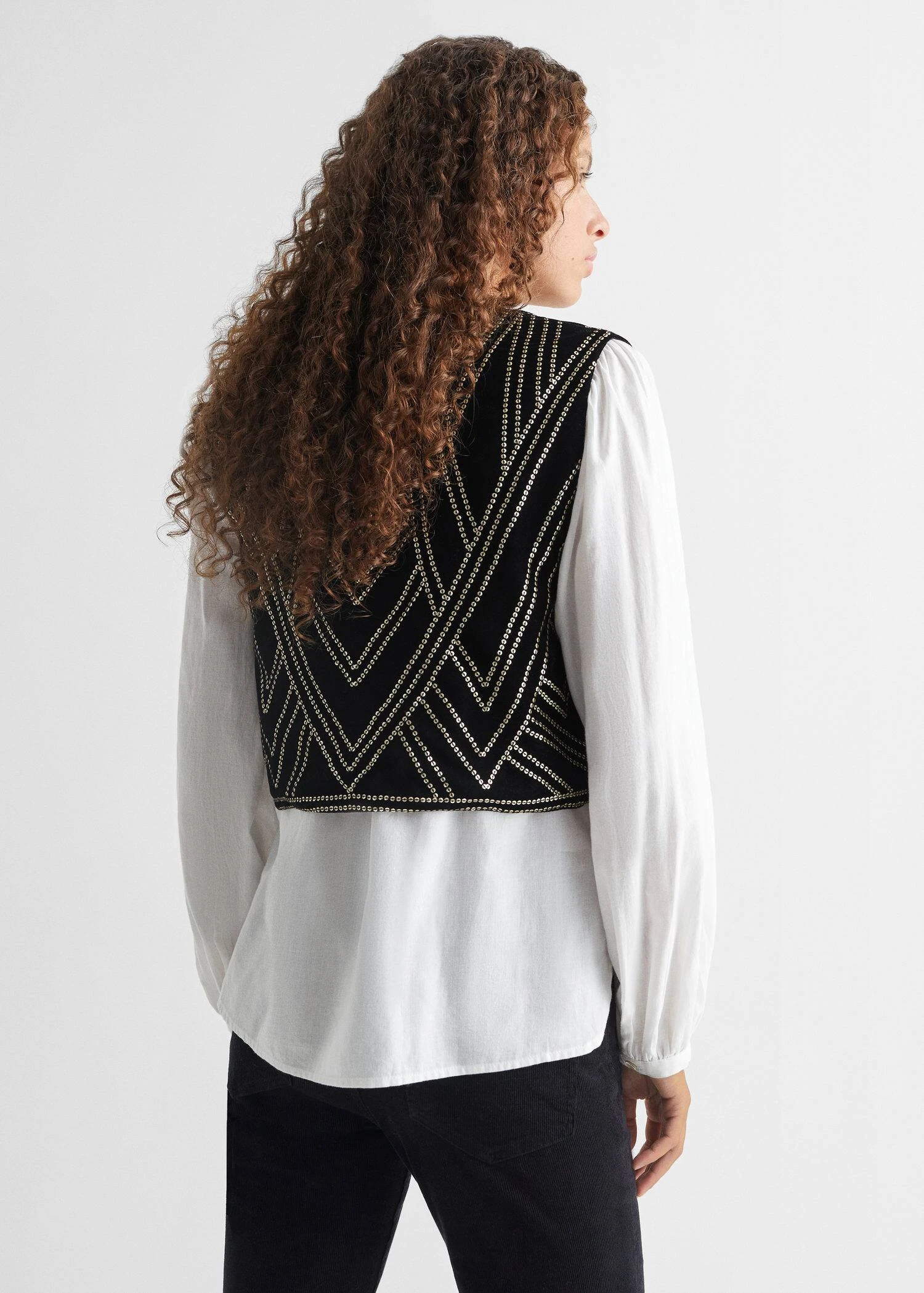 Gilet Sequins 5 Gilet Sequins – Image 3