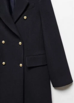 Manteau Laine Croisé Boutons -Vêtements Pascher 57056729 57 D8