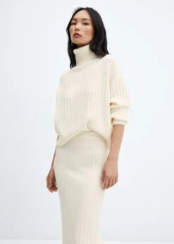 Jupe Midi Côtelée -Vêtements Pascher 57057725 05 D1