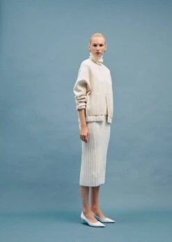 Jupe Midi Côtelée -Vêtements Pascher 57057725 05 D7