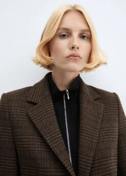 Veste Droite Carreaux -Vêtements Pascher 57057727 30 D1