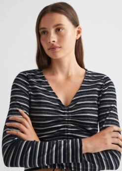 T-shirt Froncé Manches Longues -Vêtements Pascher 57057738 99 D1