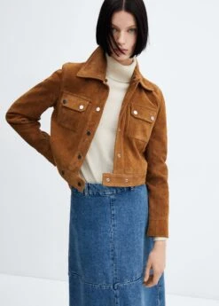 Veste Cuir Col Fausse Fourrure -Vêtements Pascher 57057752 09 D2