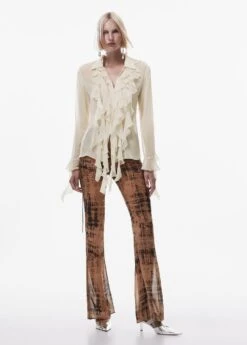 Chemise Gaze Volants -Vêtements Pascher 57057758 05 99999999 01