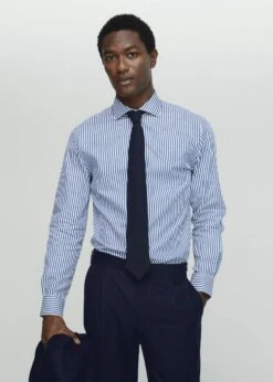 Chemise 100 % Coton Rayures