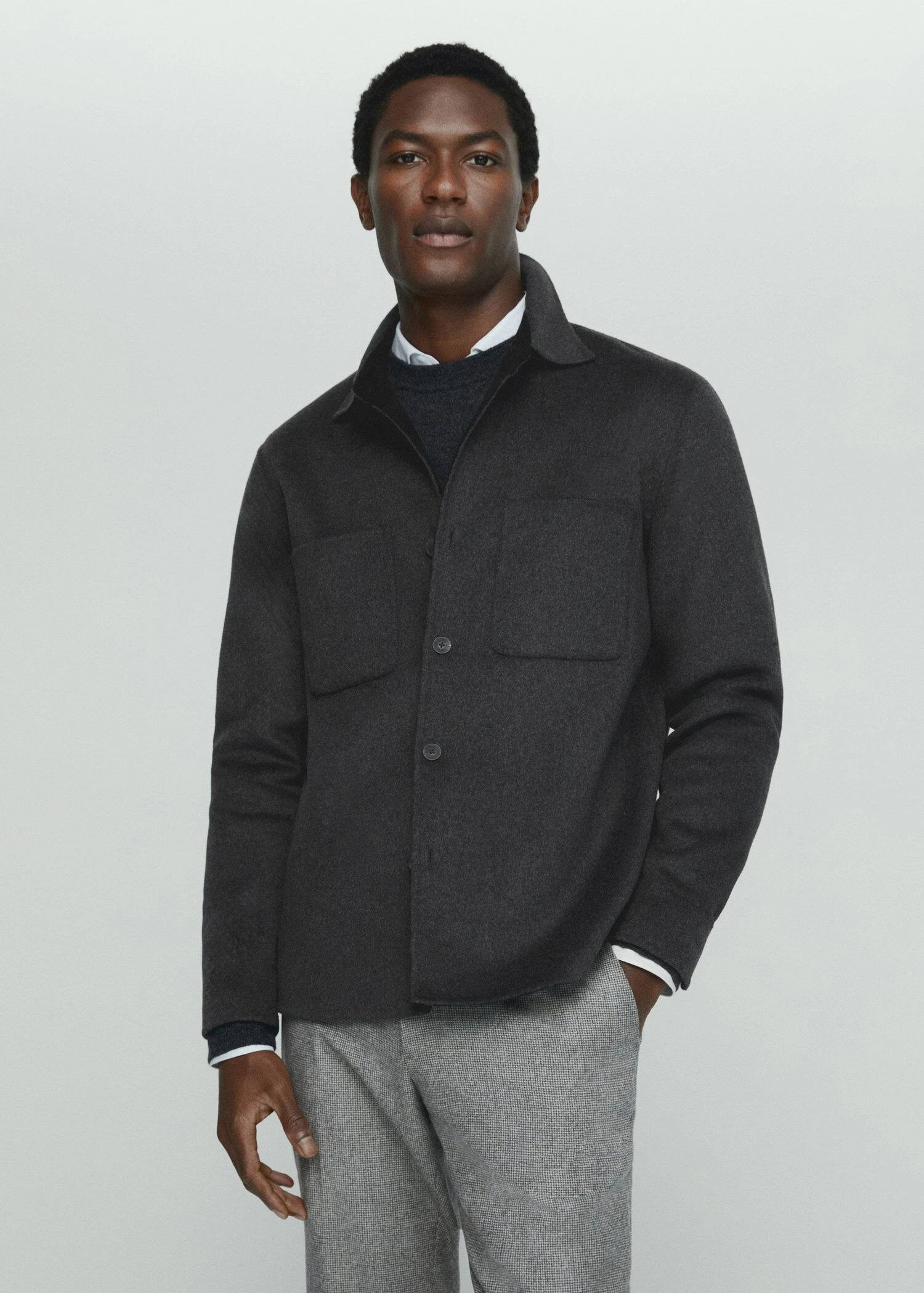 Surchemise Laine Poches 3 Surchemise Laine Poches