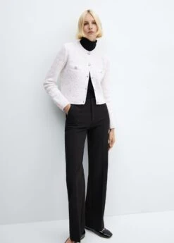 Cardigan Tweed Bouton Bijou 28 Cardigan Tweed Bouton Bijou -Vêtements Pascher 57059088 05 D2