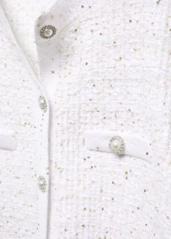 Cardigan Tweed Bouton Bijou 30 Cardigan Tweed Bouton Bijou -Vêtements Pascher 57059088 05 D8