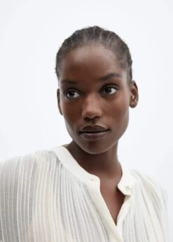 Blouse Plissée Semi-transparente -Vêtements Pascher 57059111 05 D4