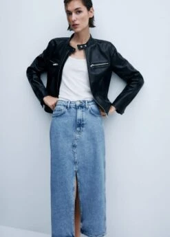 Jupe Midi En Jean -Vêtements Pascher 57061176 TM D1