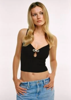 Top Maille Détail Strass -Vêtements Pascher 57062516 99 D6