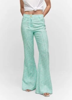 Pantalon Lin Fleurs