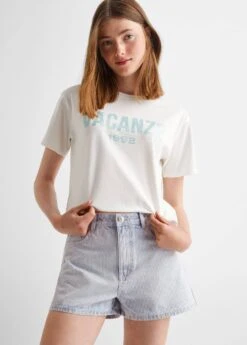 Short à Rayures Coton