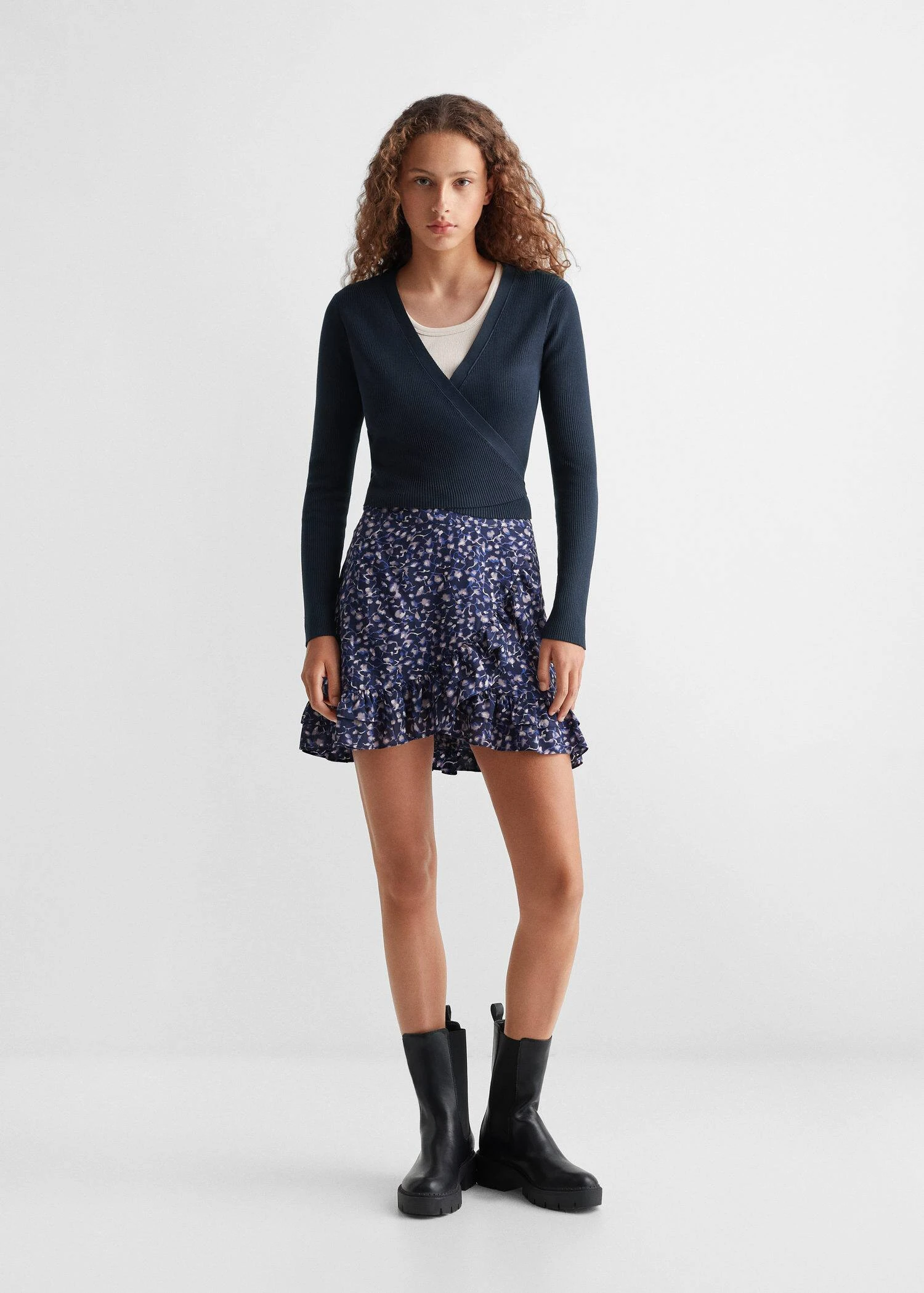 Cardigan Maille Côtelée 4 Cardigan Maille Côtelée – Image 2