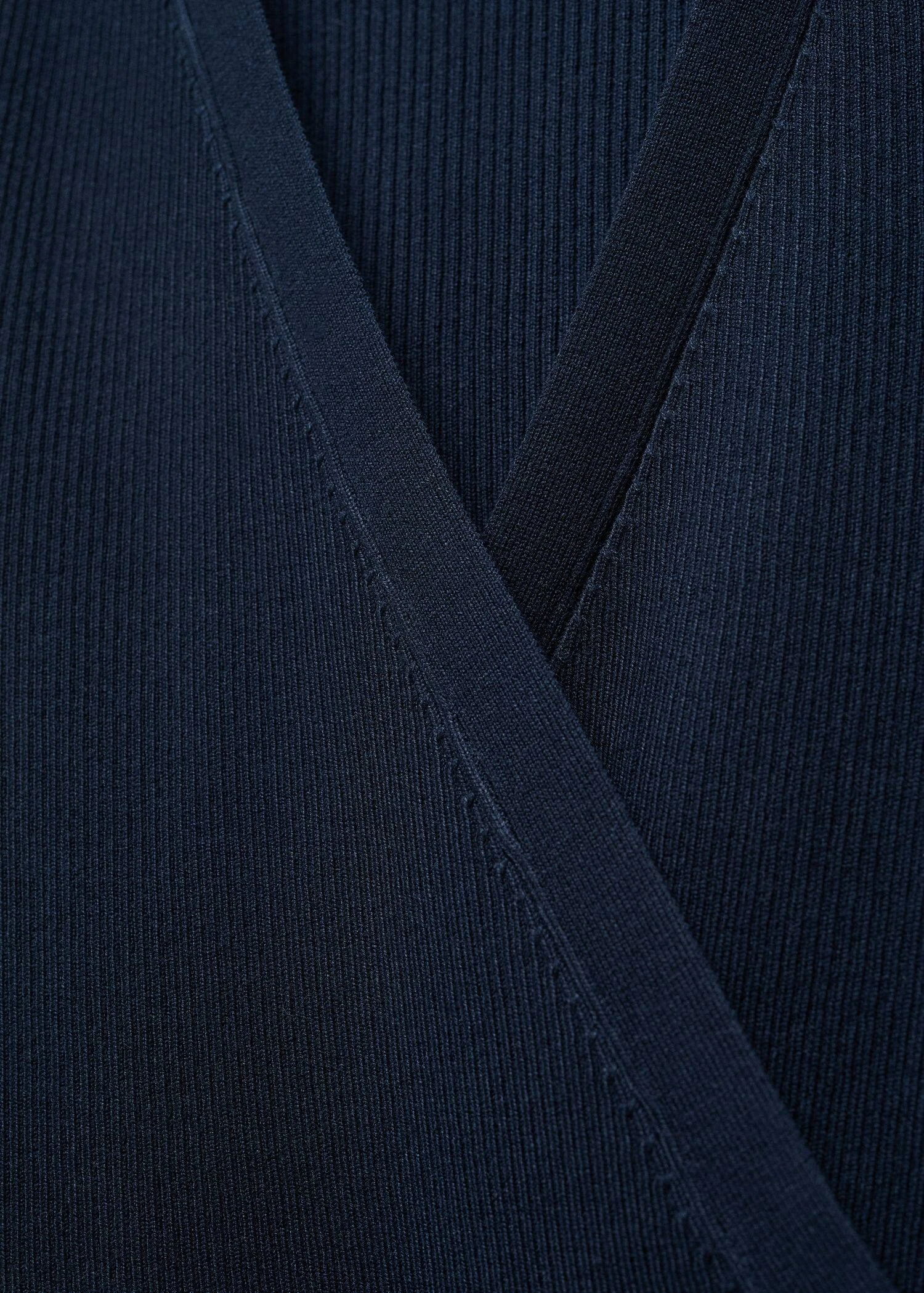 Cardigan Maille Côtelée 7 Cardigan Maille Côtelée – Image 5