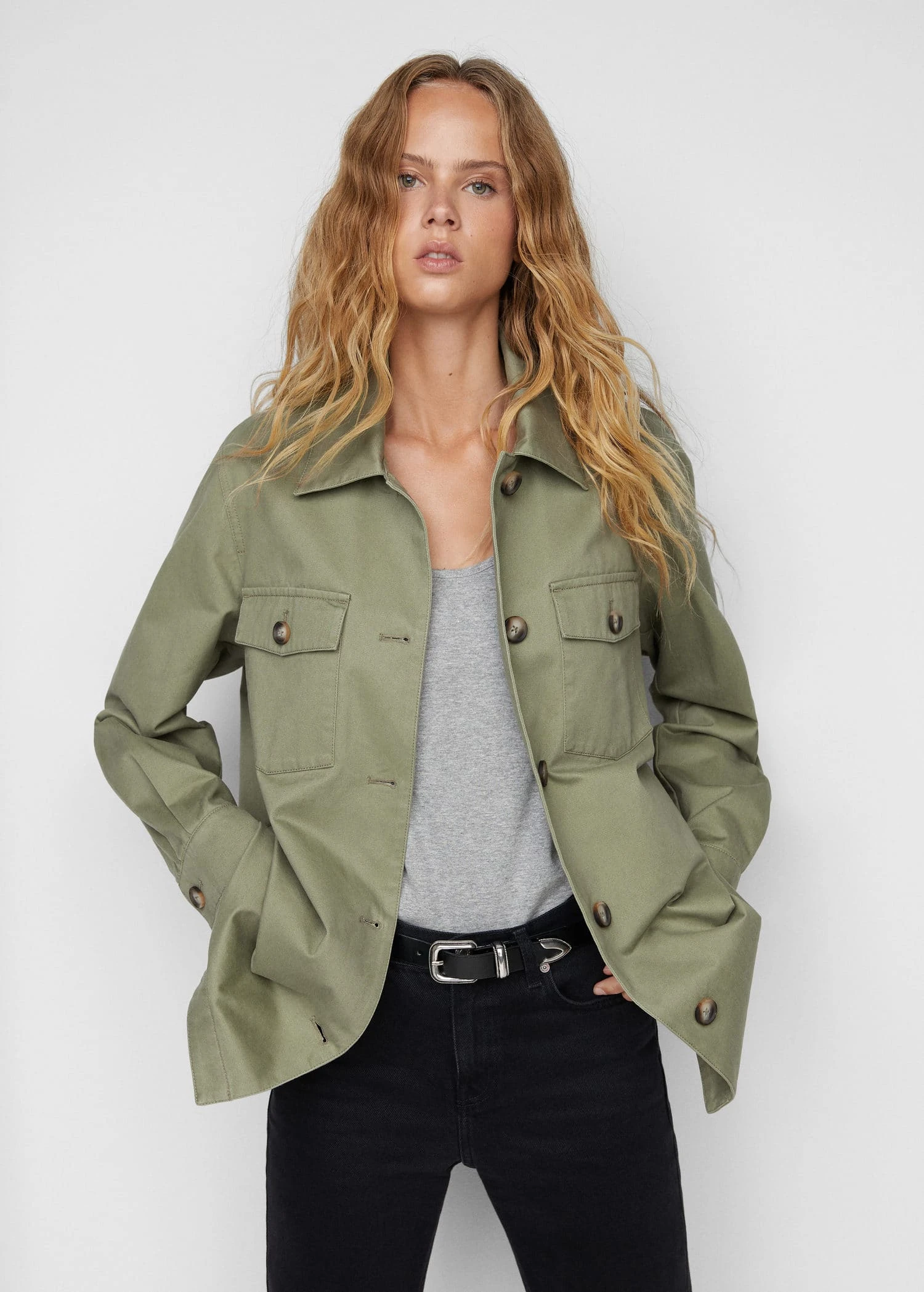 Surchemise Coton Boutons 3 Surchemise Coton Boutons