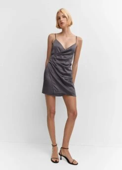 Robe Courte Drapée Cache-cœur -Vêtements Pascher 57063805 93 D2