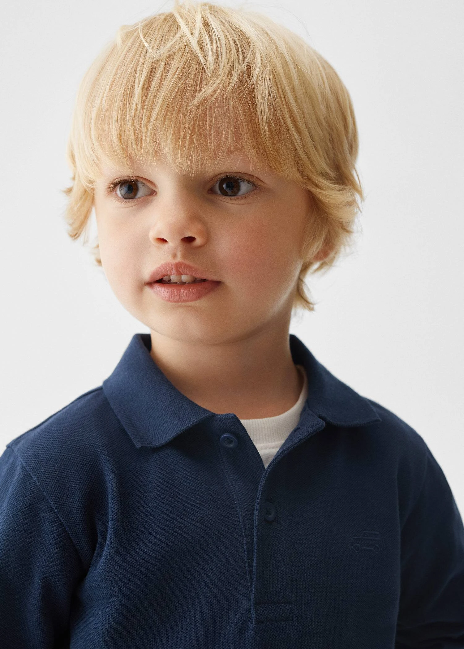 Polo Coton à Manches Longues 5 Polo Coton à Manches Longues – Image 3