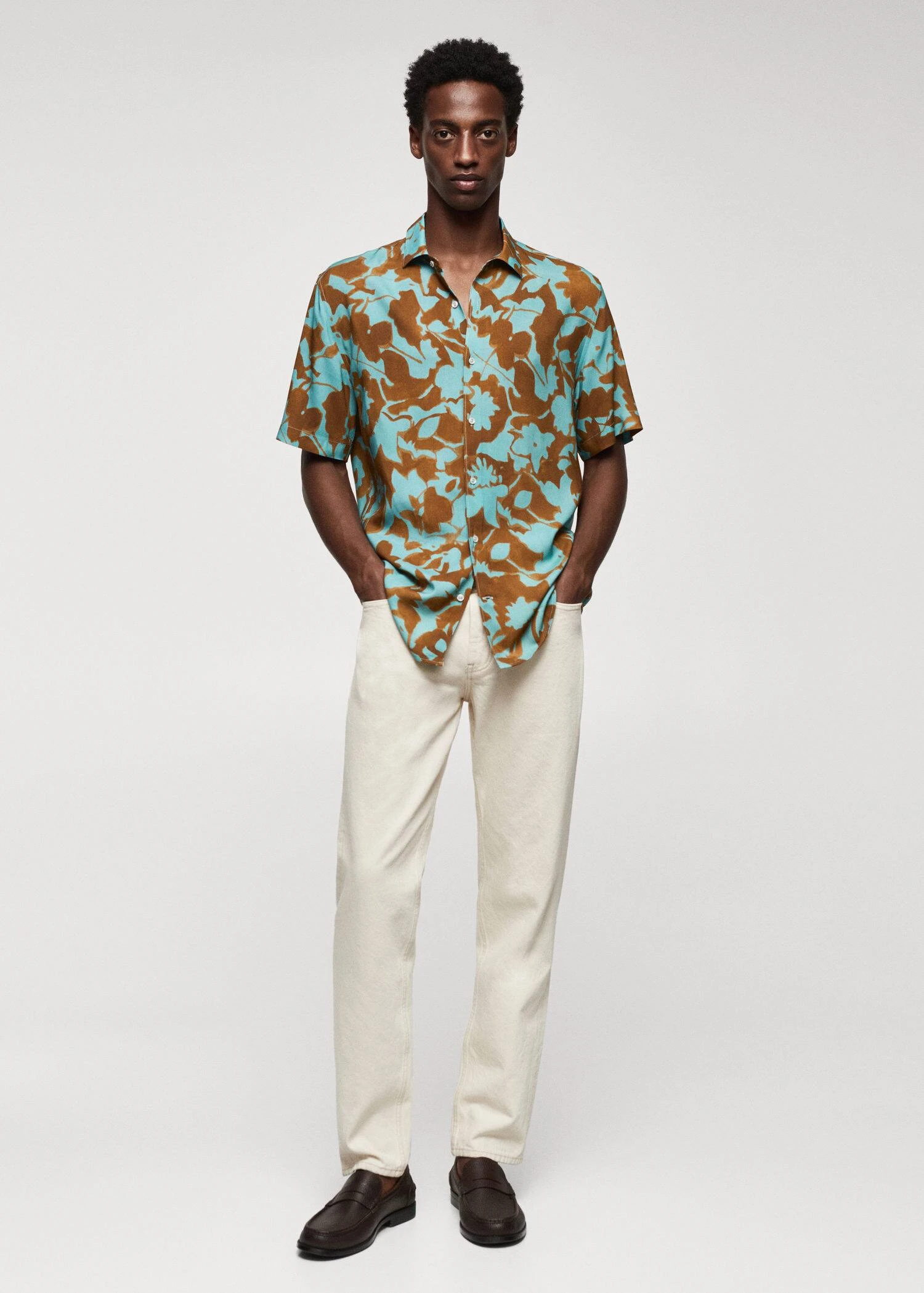 Chemise Fluide Imprimé Fleuri 4 Chemise Fluide Imprimé Fleuri – Image 2