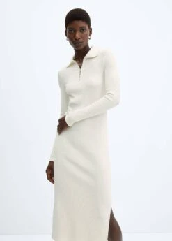 Robe Décolleté Zippé