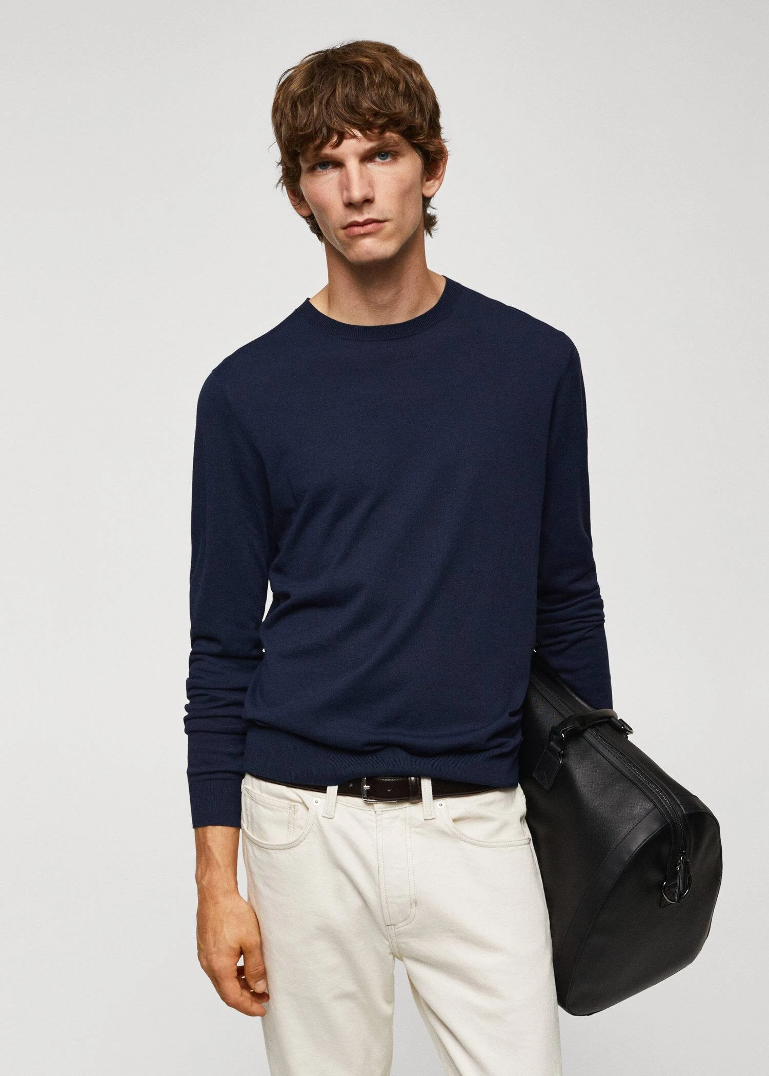 Pull-over Fin Modal-soie 10 Pull-over Fin Modal-soie – Image 8