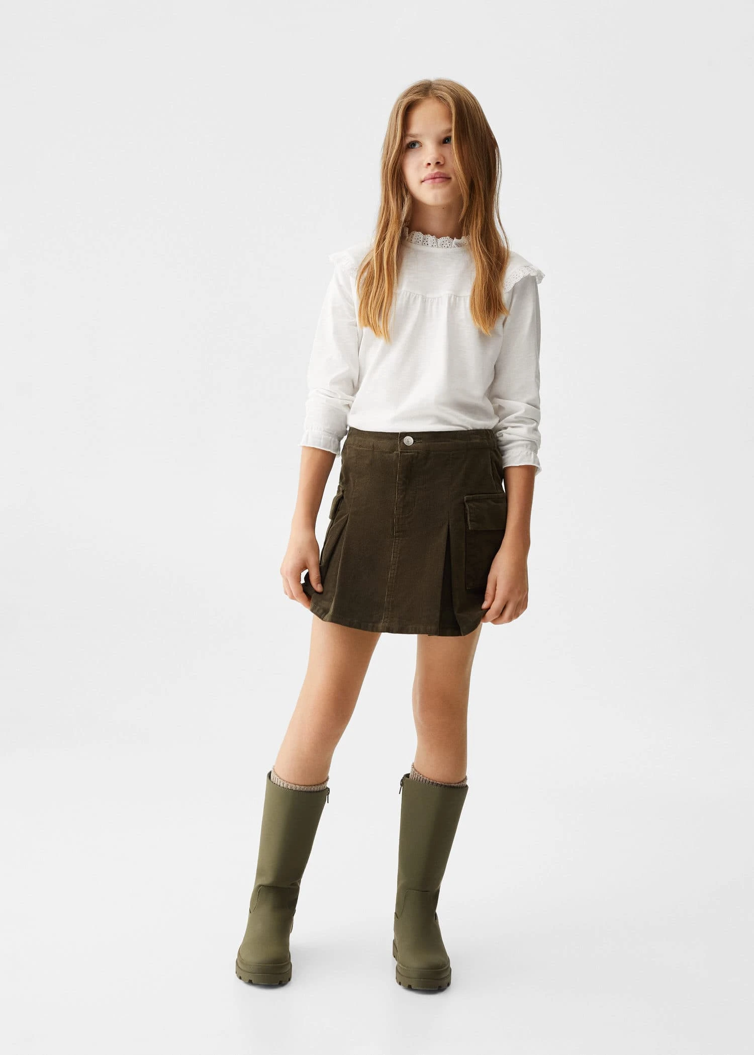 T-shirt Manches Longues Volants 4 T-shirt Manches Longues Volants – Image 2