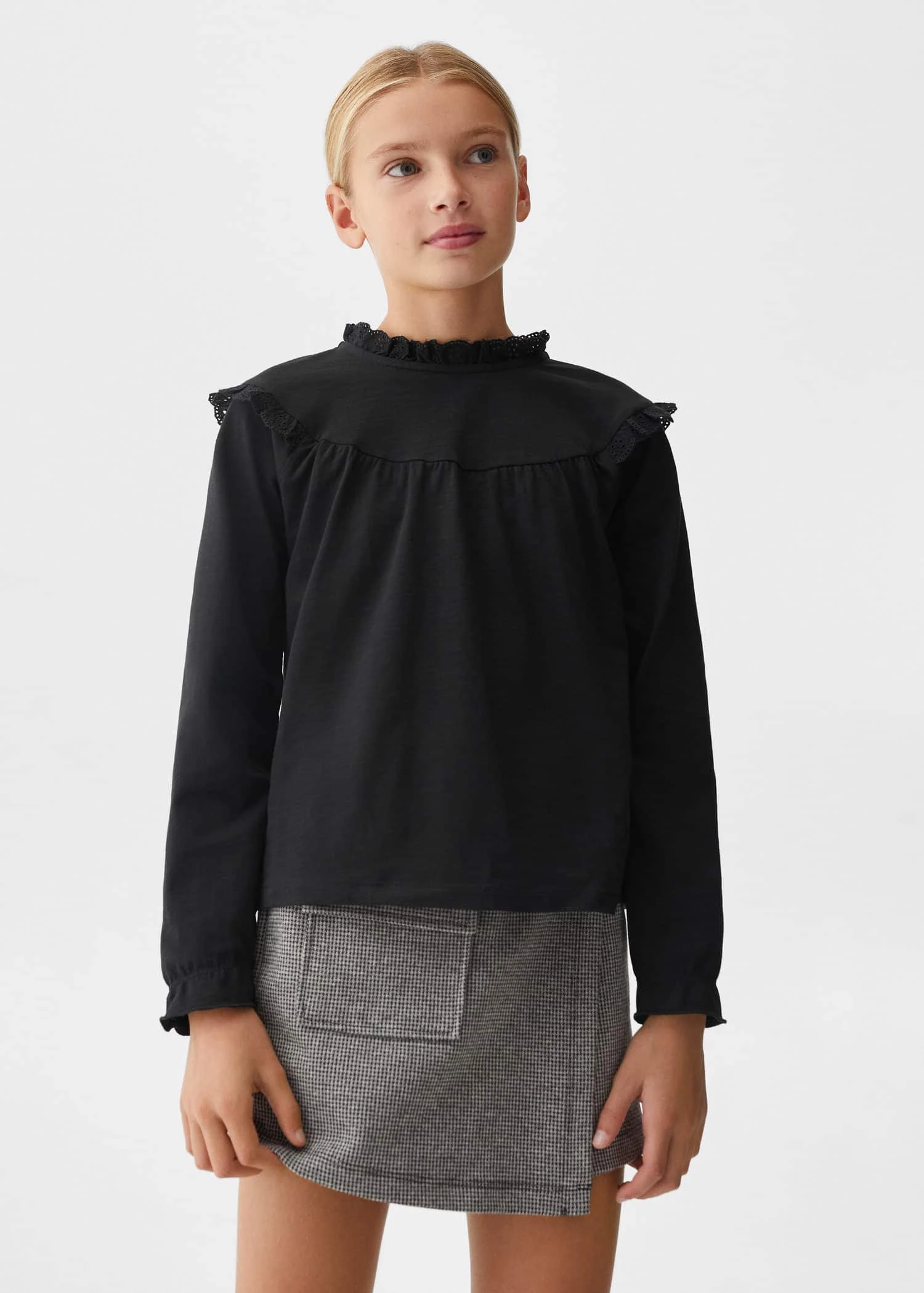 T-shirt Manches Longues Volants 10 T-shirt Manches Longues Volants – Image 8