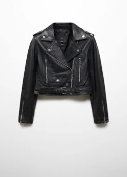 Blouson Biker En Cuir à Zips -Vêtements Pascher 57065978 99 B