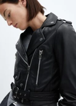 Blouson Biker En Cuir à Zips -Vêtements Pascher 57065978 99 D4