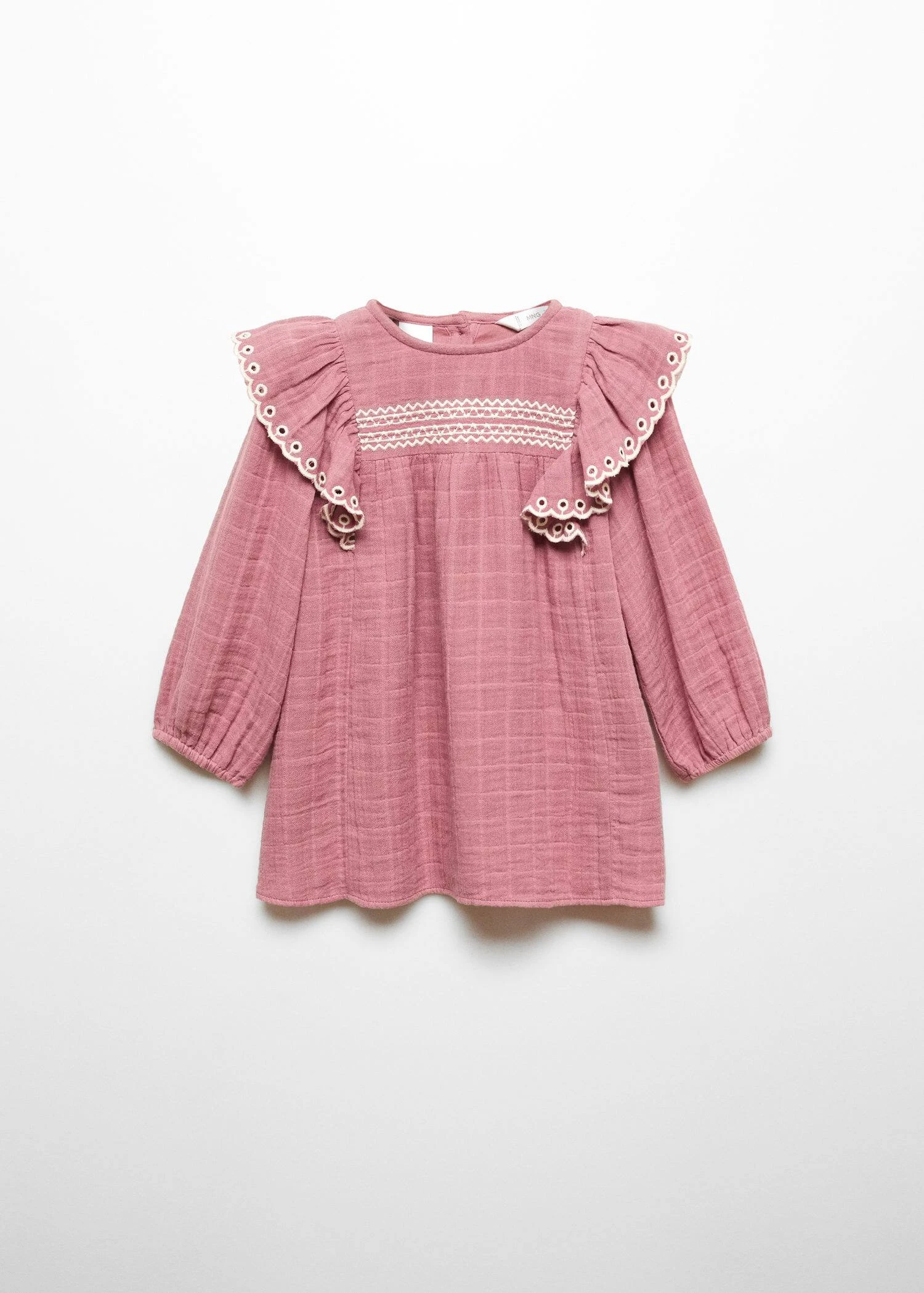 Robe Brodée Volants 6 Robe Brodée Volants – Image 4